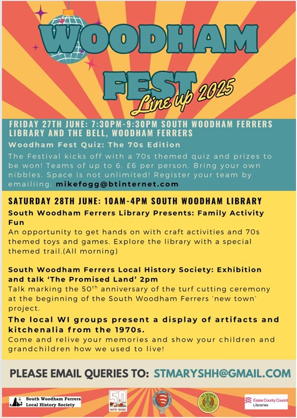 Woodham Fest 28th June 2025