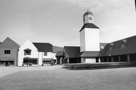 The new town centre in about 1979